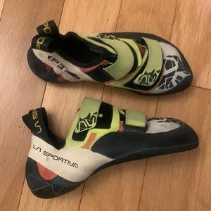 Rock climbing, bouldering shoes